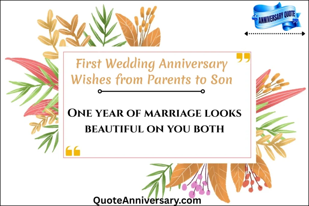 first-wedding-anniversary-wishes-from-parents-to-son