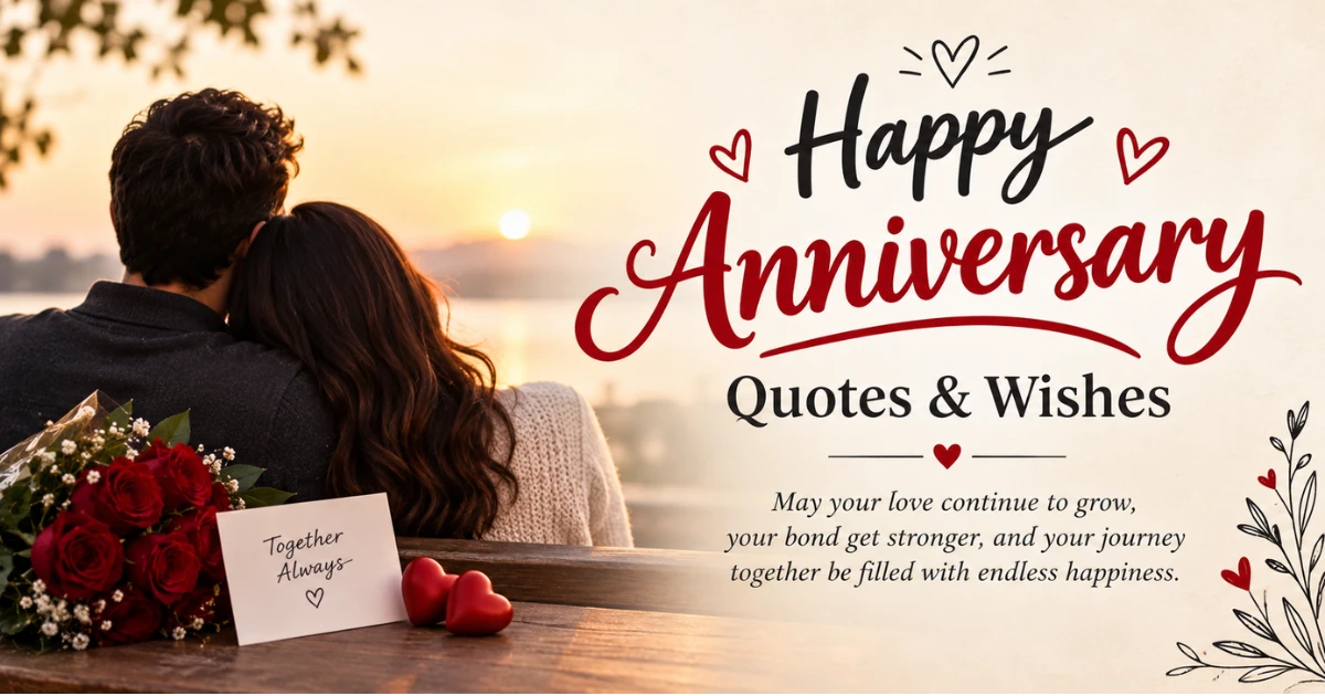 Happy Anniversary Quotes & Wishes